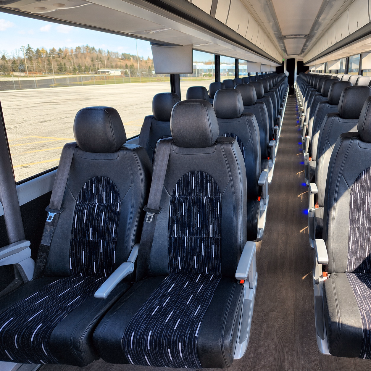 bloomington polished and efficient corporate charter bus rentals