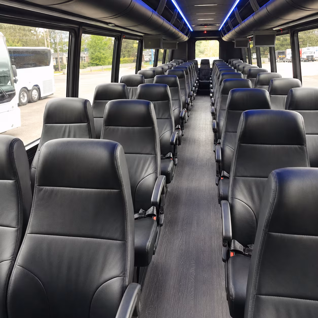 woodbury corporate event transportation onboard seating