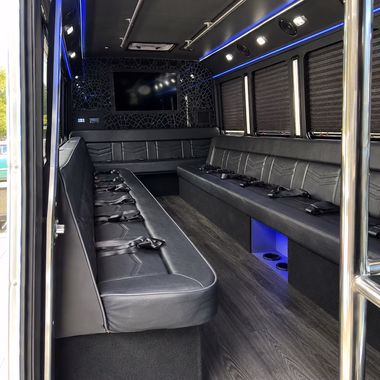 woodbury night on town party bus rental