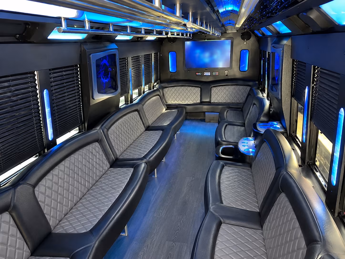 woodbury sporting event party bus rental