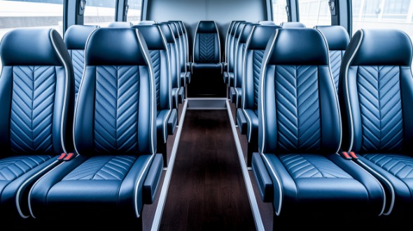 18 passenger minibus inside