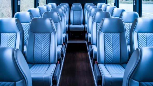 25 passenger minibus interior