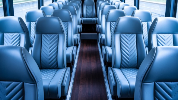 28 passenger minibus inside
