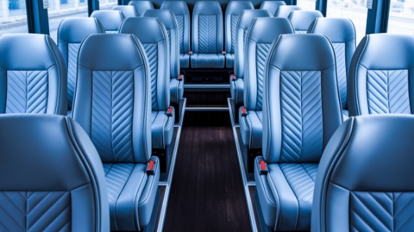 30 passenger minibus inside