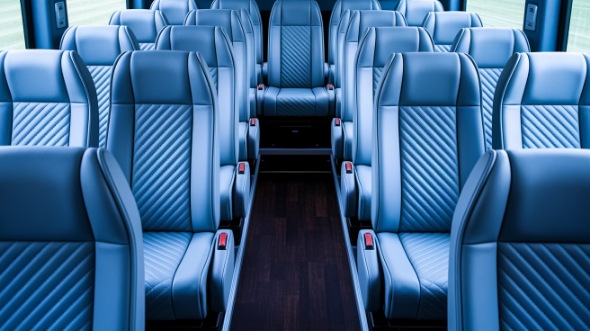 35 passenger minibus interior