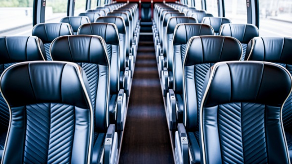 55 passenger charter bus rental