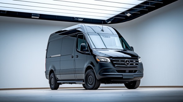 sprinter van with driver