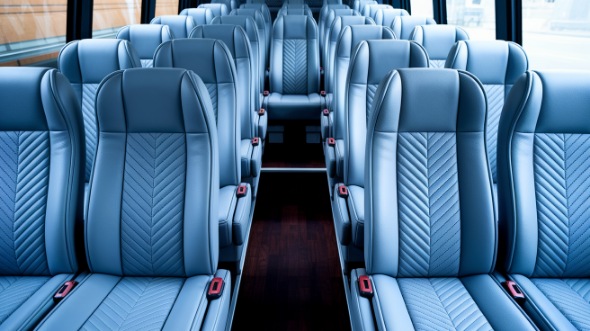 woodbury 20 passenger minibus interior